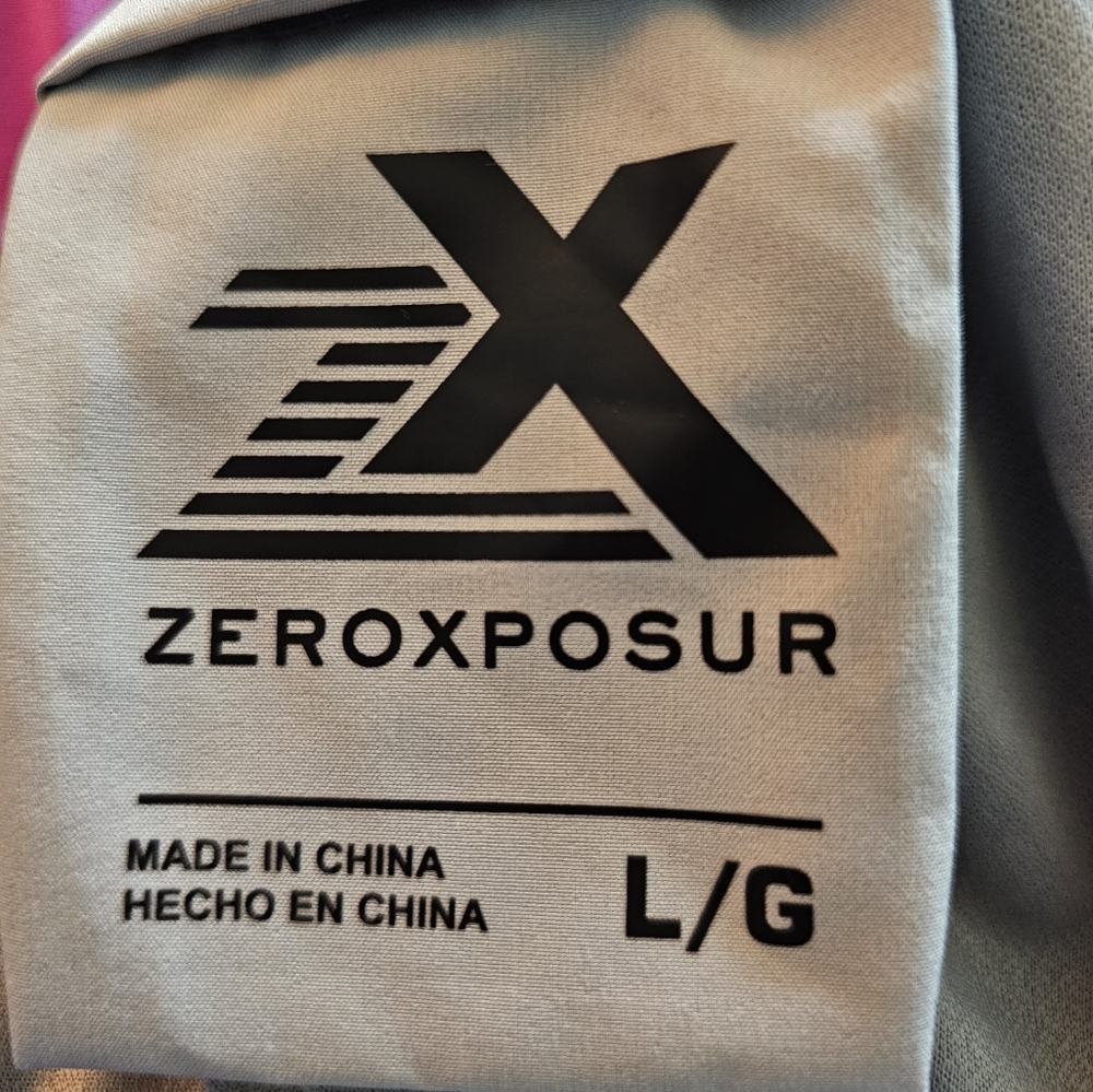 ZeroXposur‎ Tropical Print Vacation Logo Shorts Size Large - Picture 4 of 4
